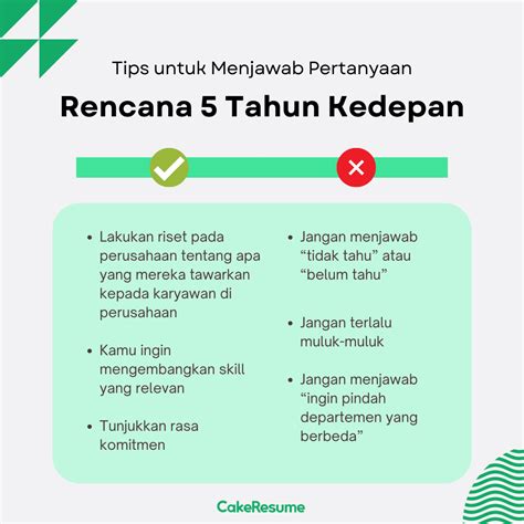 4 Jawaban Interview Apa Rencana 5 Tahun Kedepan Yang Baik CakeResume