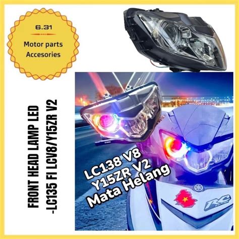 Y Zr V Lc V Lcfi Eagle Eye Led Head Lamp Mata Helang Lampu Depan