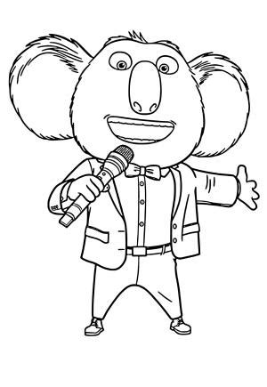 32 Sing 2 Printable Coloring Pages FelicityDrew