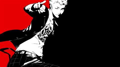 Ryuji Sakamoto Persona 5 Hd Wallpaper