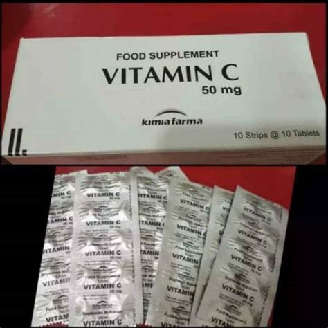 Jual Vitamin Kimia Farma 50mg Shopee Indonesia