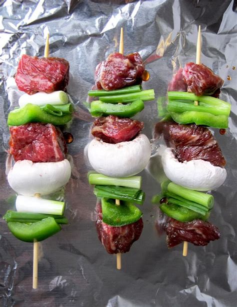 Yakitori Style Beef Kebabs | Pickled Plum | Easy Asian Recipes