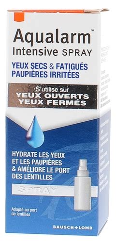 Aqualarm Intensive Spray Yeux Secs Fatigu S Paupi Res Irrit Es