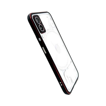 Olixar Black And Red Bumper Case For Nothing Phone