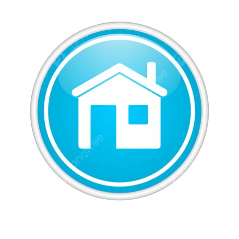 Home Icon Blue Webdesign Design Gps Png Transparent Image And