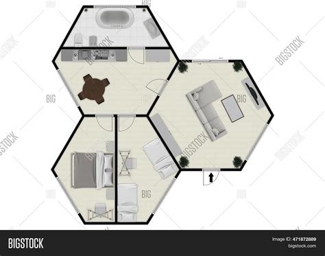 Unusual Floor Plan. Image & Photo (Free Trial) | Bigstock