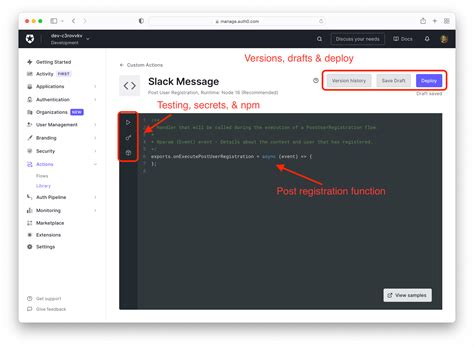 Send Slack Message After New User Sign Up with Auth0 Actions