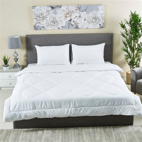 Buy Wellington Solid Cotton 3-Piece Super King Comforter Set - 240x240 ...