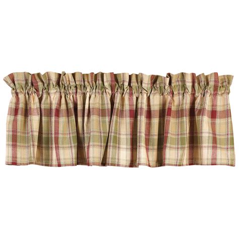 Country Plaid Green Curtains - Curtains & Drapes