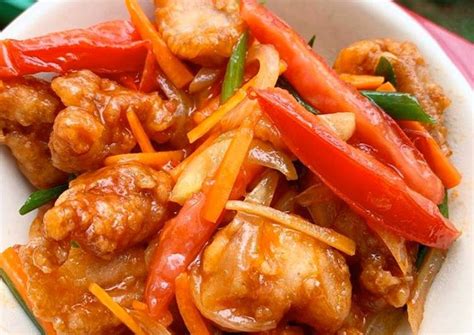 Resep Ayam Bumbu Asam Manis | Belajar Masak