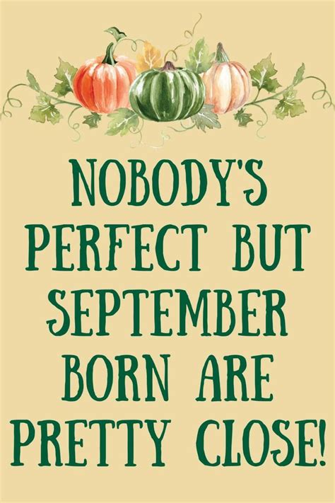 September Birthday Quotes To Celebrate