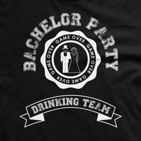 Bachelor Party Shirt Groom Drinking T Shirt Guerrilla Tees