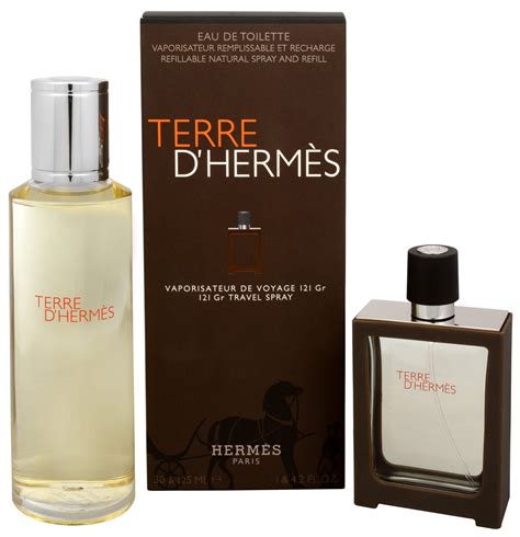 Terre DHermes EDT 30 ml nachfüllbar EDTA 125 ml Nachfüllung