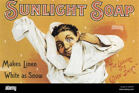 Sunlight Soap Poster About Stock Photo Alamy