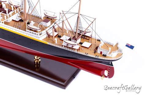 Wooden RMS Carpathia model cruises | Seacraft Gallery Sydney