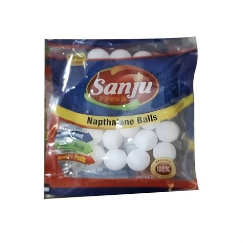 Round G White Naphthalene Balls For Toilet Packaging Size Gm