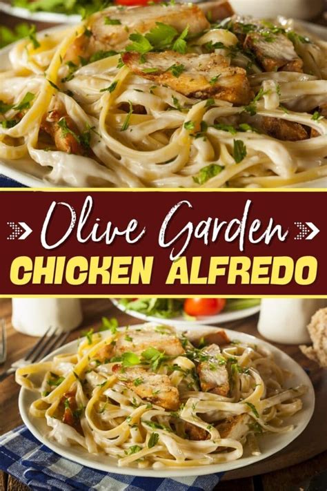 Copycat Olive Garden Chicken Alfredo Recipe - Insanely Good