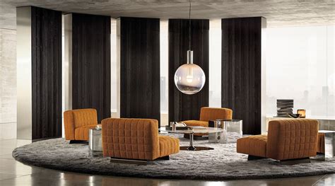 TWIGGY Leather Armchair By Minotti Design Rodolfo Dordoni