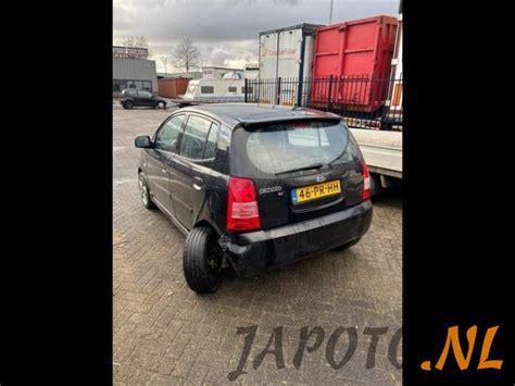 Kia Picanto 1 0 12V Épave 2004 Noir Japoto Parts B V