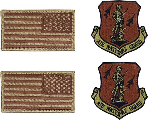 Air Guard Ocp Spice Brown Patch And Reverse Flag Bundle Military