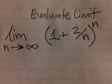 Solved Evaluate Limit Lim N Rightarrow Infinity 1 2 N N