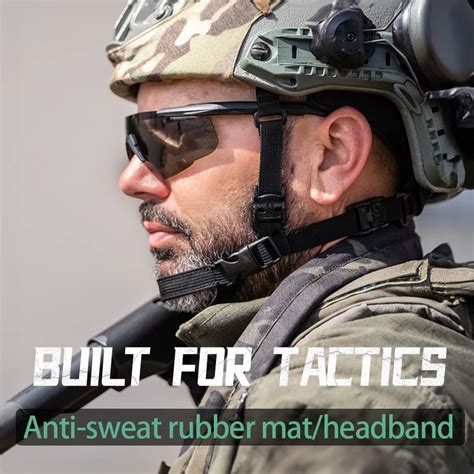 Lens Tactical Goggles Set Windproof Dustproof Cs Military Shooting