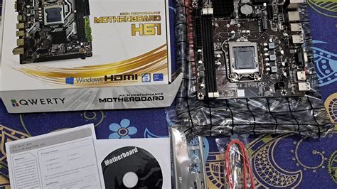 Review Motherboard Qwerty H Lga Harga Bersahabat Youtube