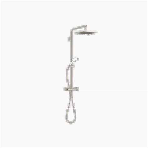 Series Specific Brushed Platinum Shower Faucets Showerpipe With Shower