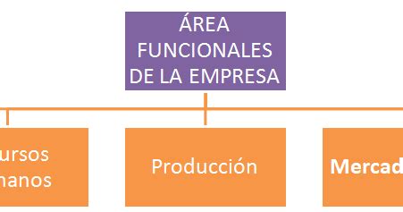 Rea Funcionales De La Empresa Administracion Y Economia