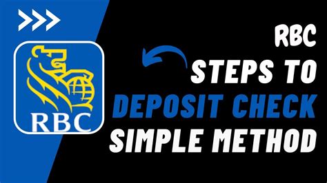 Royal Bank Of Canada How To Deposit A Cheque Deposit Cheque Online