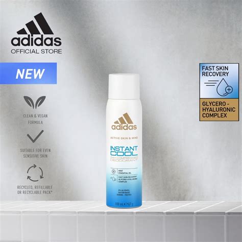 Adidas Active Skin Mind Instant Cool Deodorant Body Spray 100ml