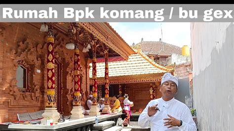 prosesi melaspas rumah adat bali minimalis sesuai asta kosala kosali