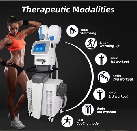 HI EMT 7 Tesla EMS Sculpting Machine Build Muscle Fast And Non Invasively