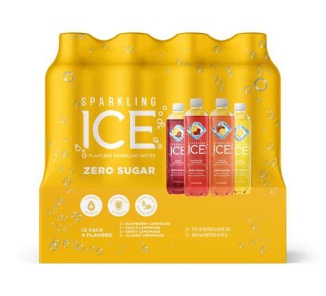 Sparkling Ice® Lemonade Variety 12-Pack