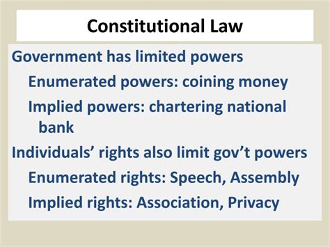 Ppt Constitutional Law Powerpoint Presentation Free Download Id 1528018