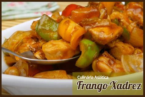 Frango Xadrez Receita Tradicional