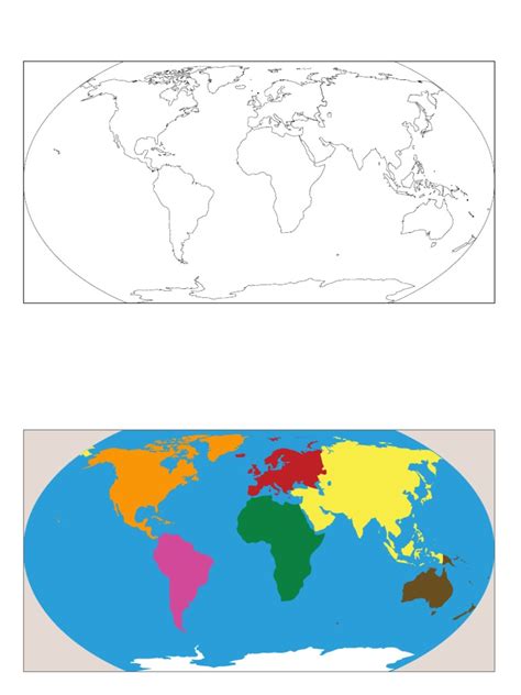 ContinentsMap 1 | PDF