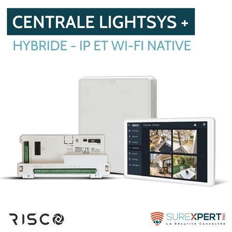 Centrale LightSYS Plus de RISCO le nouveau système d alarme