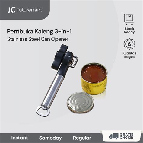 Jual Pembuka Kaleng Botol 2 In 1 Manual Safety Can Opener Side Cut K2