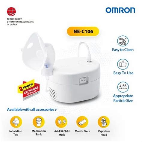 Mask Omron Compressor Nebulizer Ne C For Nebulization Size