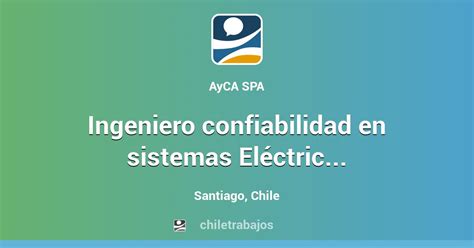 Ingeniero confiabilidad en sistemas Eléctricos Instrumentación y