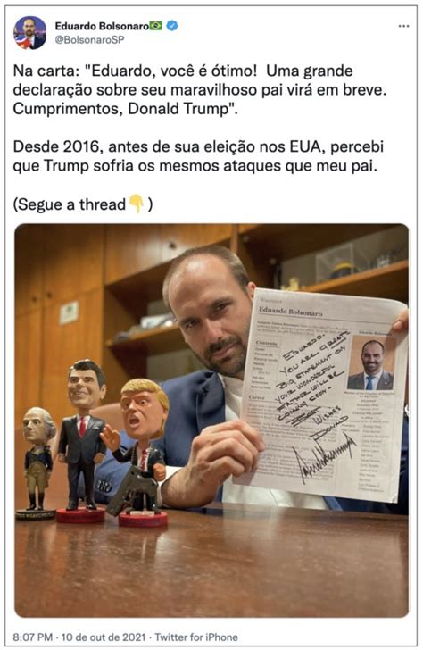 Trump sinaliza a Bolsonaro uma grande declaração