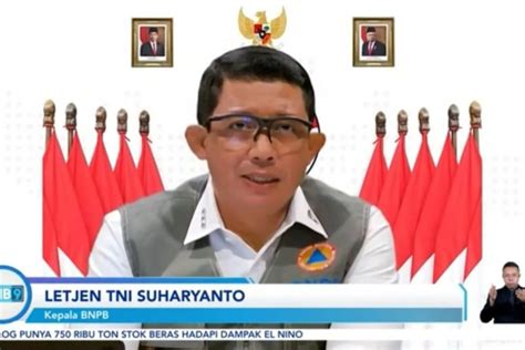 Hadapi Fenomena El Nino Bnpb Harap Pemda Pastikan Ketersediaan Air