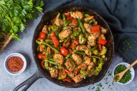 Skillet Chicken And Vegetables Powered By Mom