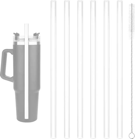 6pcs Replacement Straws For 40 Oz Stanley Adventure