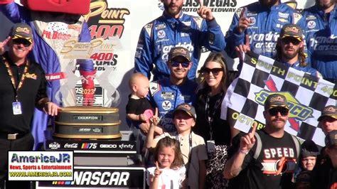 WATCH: Kyle Larson wins 2023 NASCAR South Point 400 at LVMS