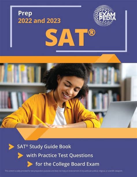 Sat Prep 2022 And 2023 Sat Study Guide Book With Practice Test