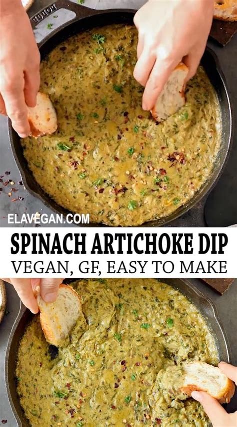 The Best Vegan Spinach Artichoke Dip Artofit