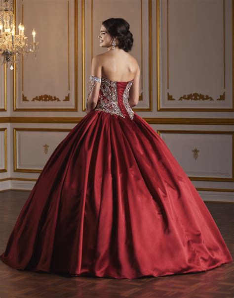 Strapless Satin Quinceanera Dress by Fiesta Gowns 56376 – ABC Fashion