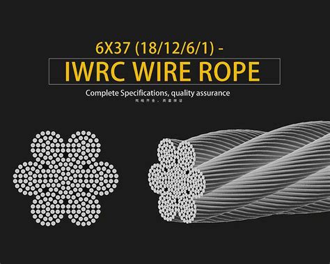 Ungalvanized 6X36 Iwrs FC Steel Wire Rope For Lifting Crane China